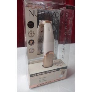 Nu Razor Finishing Touch Flawless 18K Gold Plated Built In Light Rechargeable